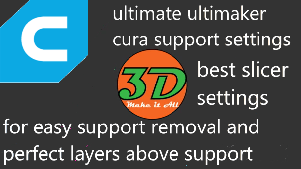 Cura support structure slicer settings